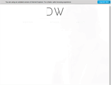 Tablet Screenshot of dominikwojcik.com